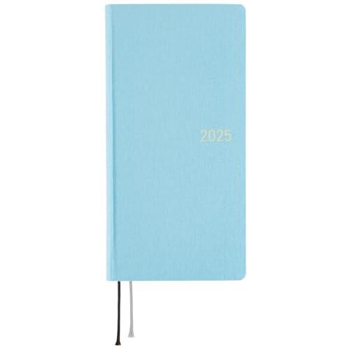 ほぼ日手帳 2025 weeksMEGAカラーズレモンウォーター 1月始まり 週間手帳 週間レフト ...