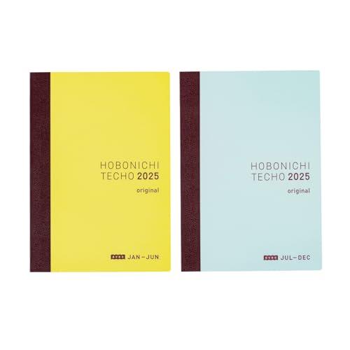 ほぼ日手帳 2025 手帳本体 オリジナル(A6) avec[A6/1日1ページ(前期+後期)/1月...