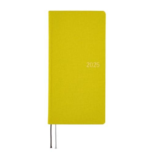 ほぼ日手帳 2025 weeks カラーズ/ピスタチオ 1月始まり 週間手帳 週間レフト スリム縦長