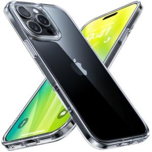 TORRAS iPhone 16Pro 用 ケース【2024新型クリア・米軍耐衝撃】 透明 耐衝撃 黄変防止 衝撃吸収 指紋防止 ストラップホール付き｜hikari-net
