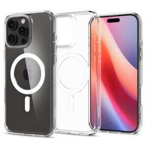 【17年社歴の技術力】Spigen iPhone 16 Pro ケース MagSafe対応 クリア 透明 ストラップホール 米軍MIL規格 ウルトラ・｜hikari-net