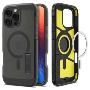 Spigen iPhone 16 Pro Max ケース MagSafe対応 マグネット搭載 スタンド マット 耐衝撃 米軍MIL規格 タフ・アーマー｜hikari-net