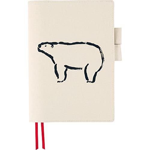 ほぼ日手帳 カズン(A5)サイズ手帳カバー 塩川いづみ/シロクマ リラックス