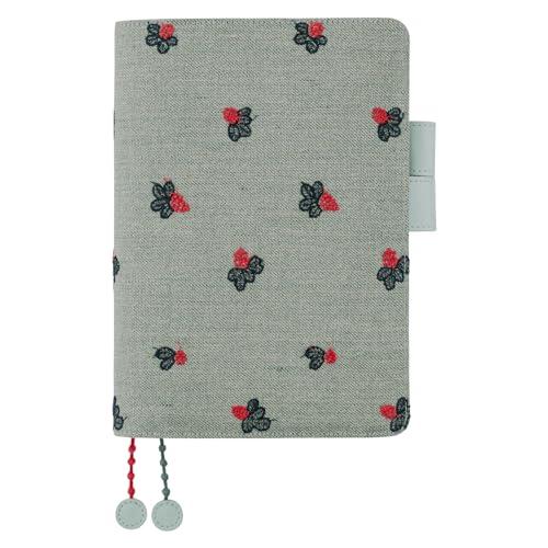 ほぼ日手帳 カズン(A5)手帳カバー ミナ ペルホネン/light berry（green）