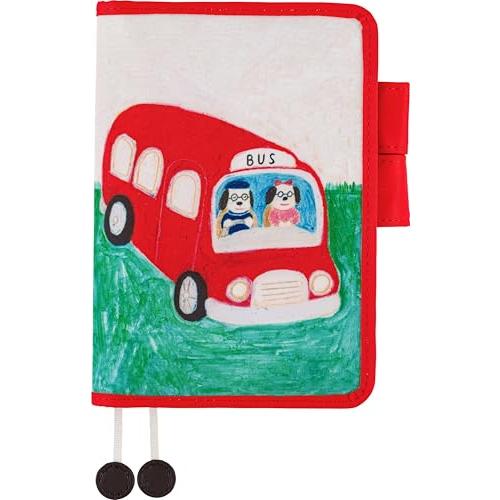 ほぼ日手帳 オリジナル(A6)手帳カバー 柴田ケイコ/バス経営、井上さんご夫妻