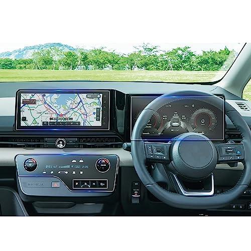 【3点セット】 新型 日産 セレナ c28 e-powerフィルム 保護フィルム 専用 12.3イン...