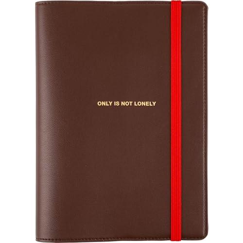 ほぼ日手帳 カズン(A5)手帳カバー ONLY IS NOT LONELY（Chocolate）