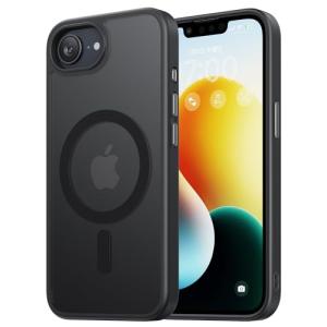 NIMASO iPhone 16e 用 ケース MagSafe対応 スマホケース 半透明 マグセーフ対応 カバー 滑り止め マット仕上げ 全面保護 耐｜hikari-net