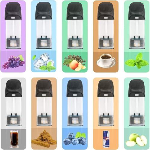 Drvape model2 互換 電子タバコ用 フレーバーカートリッジ 10個セット (クラシックス...