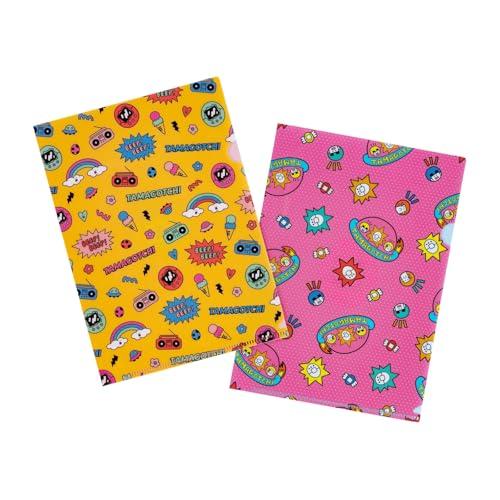 たまごっち/ほぼ日のクリアファイル たまごっち カズンサイズ用(2枚セット)