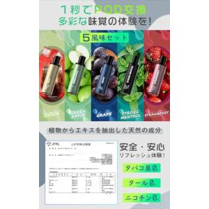電子タバコ べイプ ポッド交換式 フレーバー5...の詳細画像3