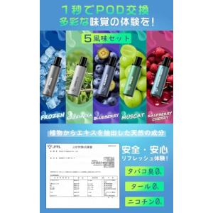 電子タバコ シーシャ vape ポッド交換式 ...の詳細画像5
