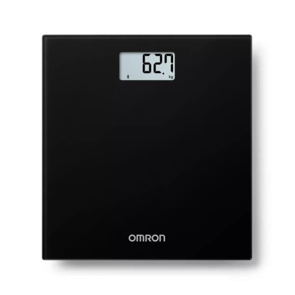爆買 体重計 スマホ連動 オムロン HN-300T2-JBK ブラック 薄型 Bluetooth対応...