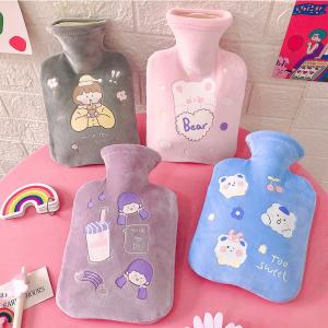 湯たんぽ 2個 カバー 注水式 エコ湯たんぽ 防寒グッズ アウトドア 注水式ゴム かわいい 寒さ対策 冬 持ち運び コンパクト 保温グッズ足 冷え対策 手足の冷えに