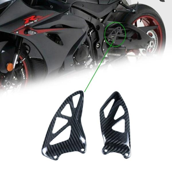 ヒールガード フットレスト プレート SUZUKI スズキ GSX-R1000 2017-2022 ...