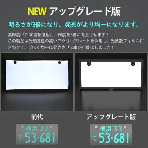 字光式LEDナンバープレートLED 電光式 ナ...の詳細画像5