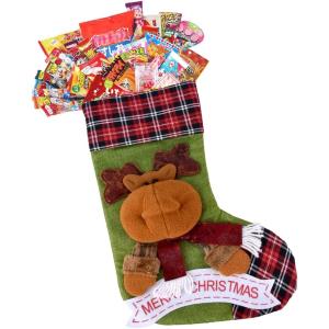クリスマス靴下 クリスマスストッキング プレゼント袋 3D 立体