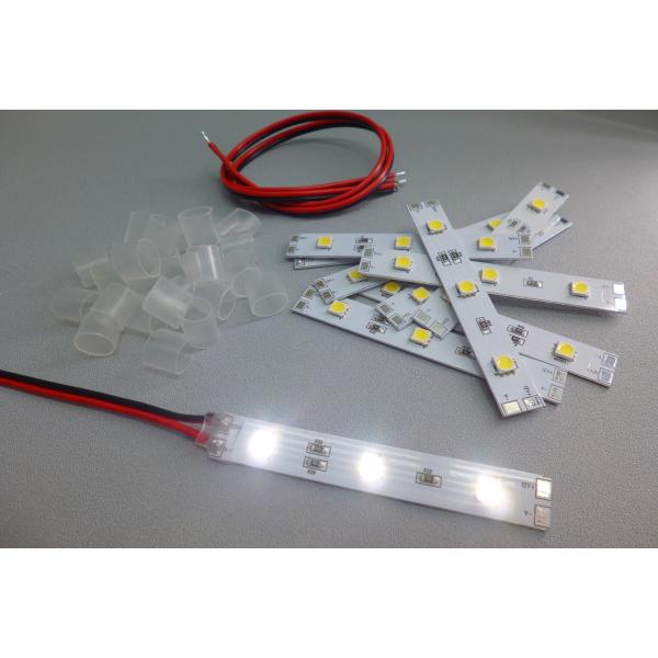 ３連LEDバー フラットLEDバー 車載LED 12VLED