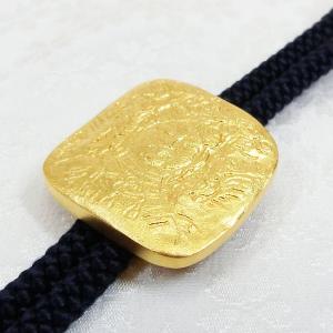 大慈無辺|ループタイ 純金製 造幣局ホールマー...の詳細画像1