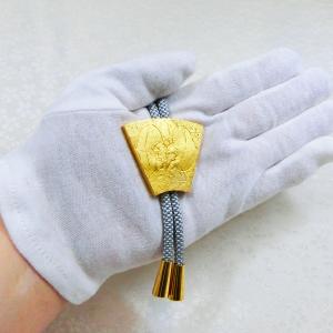 胡蝶蘭|ループタイ 純金製 造幣局ホールマーク...の詳細画像4