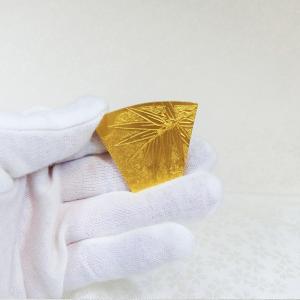 若竹|帯留め 純金製 造幣局ホールマーク刻印品...の詳細画像3