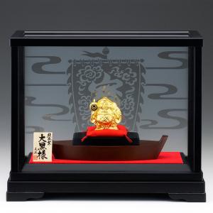 大黒天|置物 純金製 造幣局ホールマーク刻印品の詳細画像1