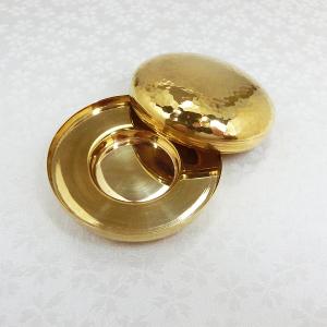 朱肉入れケース 鎚目模様|18金製 造幣局ホー...の詳細画像1