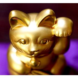 招き猫 Lサイズ|置物 純金製 造幣局ホールマ...の詳細画像1