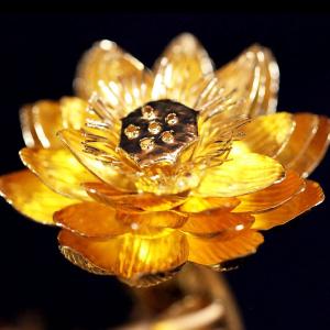 蓮常花揃い 9本立て|仏花2品セット 純金製 ...の詳細画像1