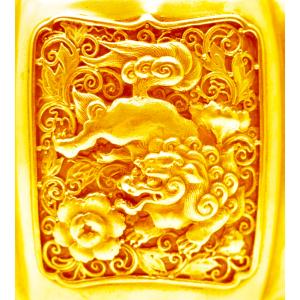 六陵瑞鳥紋 香炉|純金製 造幣局ホールマーク刻...の詳細画像4