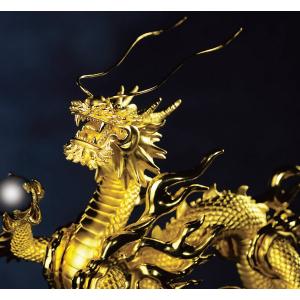 辰 青雲吉祥龍 Sサイズ|置物 純金製 造幣局...の詳細画像1