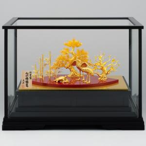 松竹梅 鶴 亀 Mサイズ|置物 純金製 造幣局...の詳細画像2