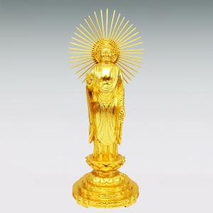 阿弥陀如来 御東光背 高さ16.3cm|仏像 ...の詳細画像1
