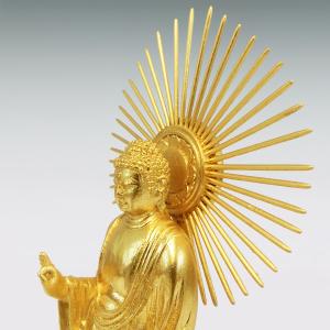 阿弥陀如来 御東光背 高さ16.3cm|仏像 ...の詳細画像2