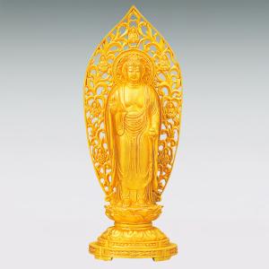 薬師如来 高さ16.3cm|仏像 純金製 造幣...の詳細画像1