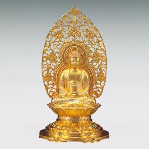 釈迦如来 高さ14cm|仏像 純金製 造幣局ホ...の詳細画像1