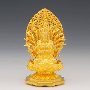 千手観音 高さ10cm|仏像 純金製 造幣局ホ...の詳細画像1