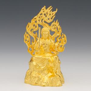 不動明王 高さ10cm|仏像 純金製 造幣局ホ...の詳細画像1