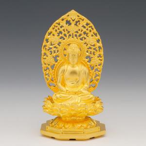 阿弥陀如来 座像 高さ10cm|仏像 純金製 ...の詳細画像1