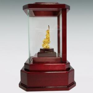 文殊菩薩 高さ4.4cm| 仏像 純金製 造幣...の詳細画像2