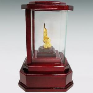 文殊菩薩 高さ4.4cm| 仏像 純金製 造幣...の詳細画像3