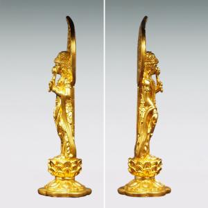 聖観音菩薩 高さ7.1cm|仏像 置物 造幣局...の詳細画像2