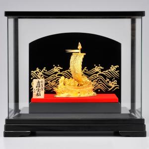 吉祥 宝船 七福神|置物 純金製 造幣局ホール...の詳細画像1