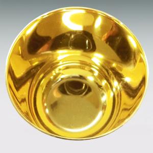 ぐい呑み 鎚目模様|酒器 純金製 造幣局ホール...の詳細画像2