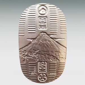 富士山 Lサイズ|小判 純プラチナ製 造幣局ホ...の詳細画像1