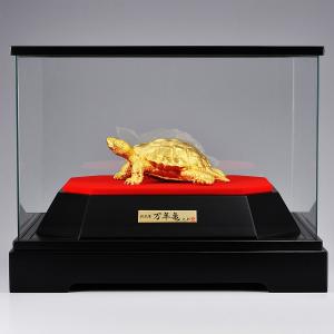 万年亀 Lサイズ|置物 純金製 造幣局ホールマ...の詳細画像1