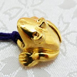 根付 カエル|純金製 8gの詳細画像2