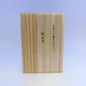 富士山 Mサイズ|小判 純金製 造幣局ホールマ...の詳細画像1