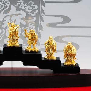 吉祥 七福神 Sサイズ|置物 純金製7品セット...の詳細画像2