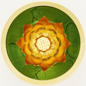 蓮飾り おりん3.5寸専用|仏花 純金製 造幣...の詳細画像2